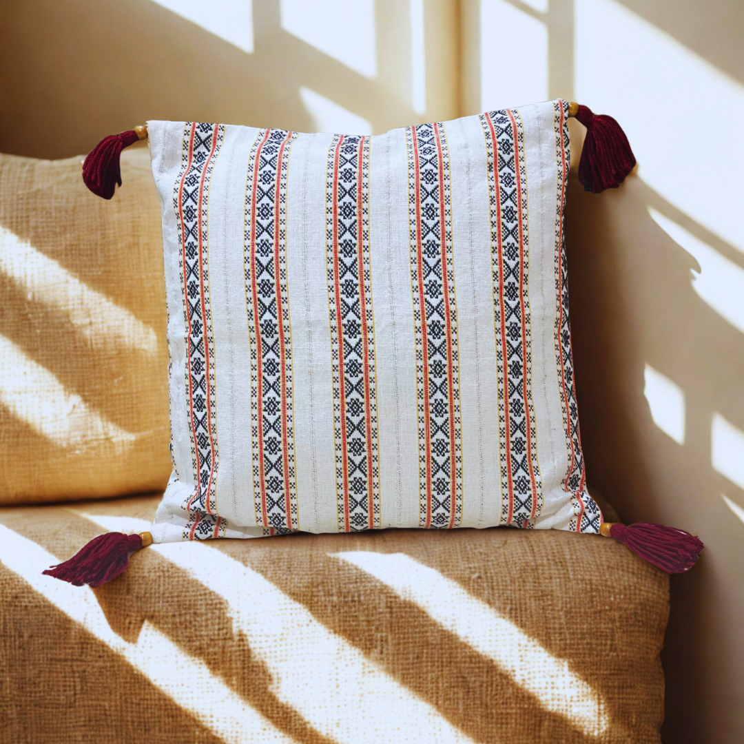 Desert Song – Earth Tones in Harmony Cushion Cover (16x16)”