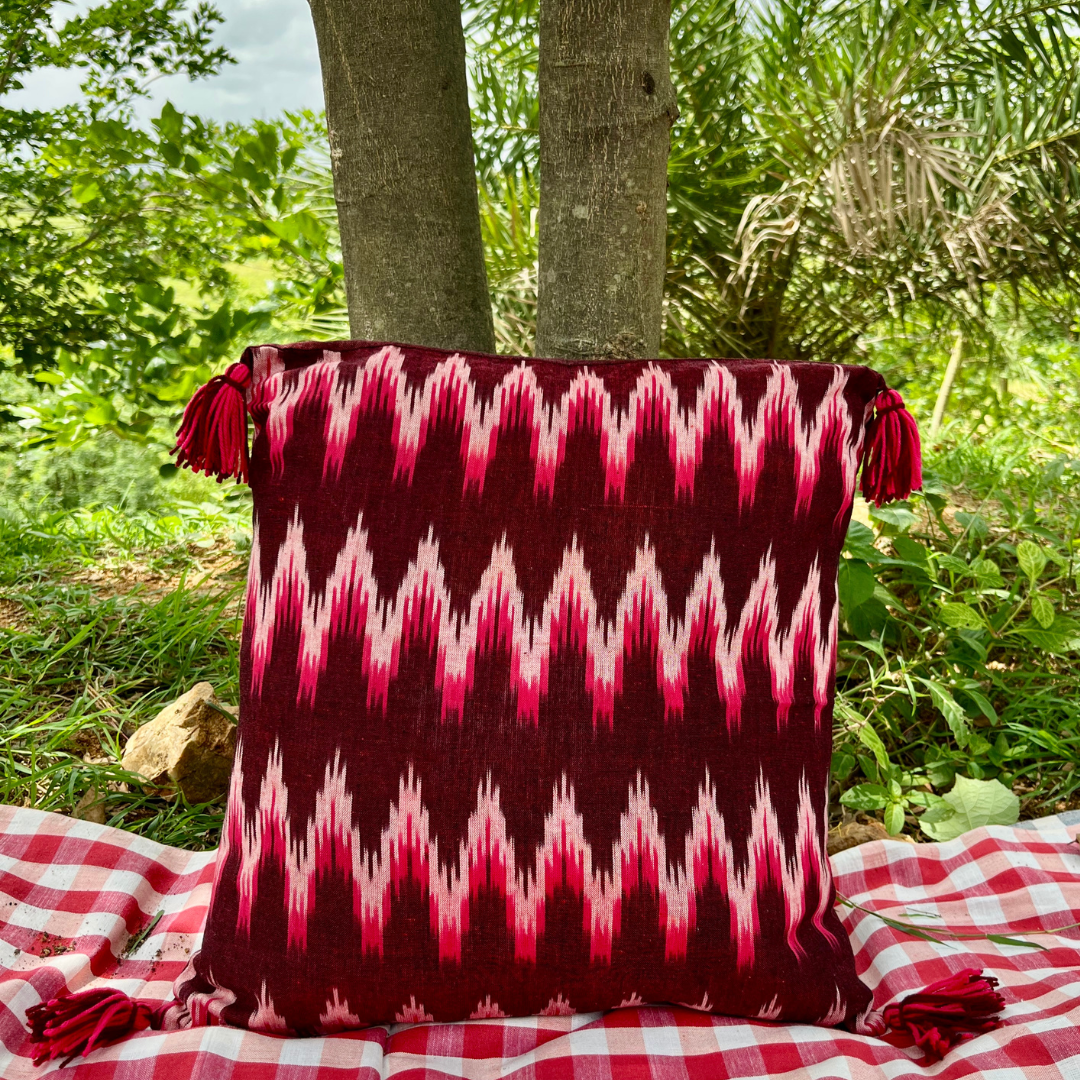 Rosé Reverie – Soft Hues. Bold Soul. Cushion Cover (16x16)”
