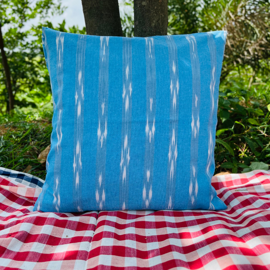 Skyline Threads Cushion Cover in Sky Blue (16x16)”