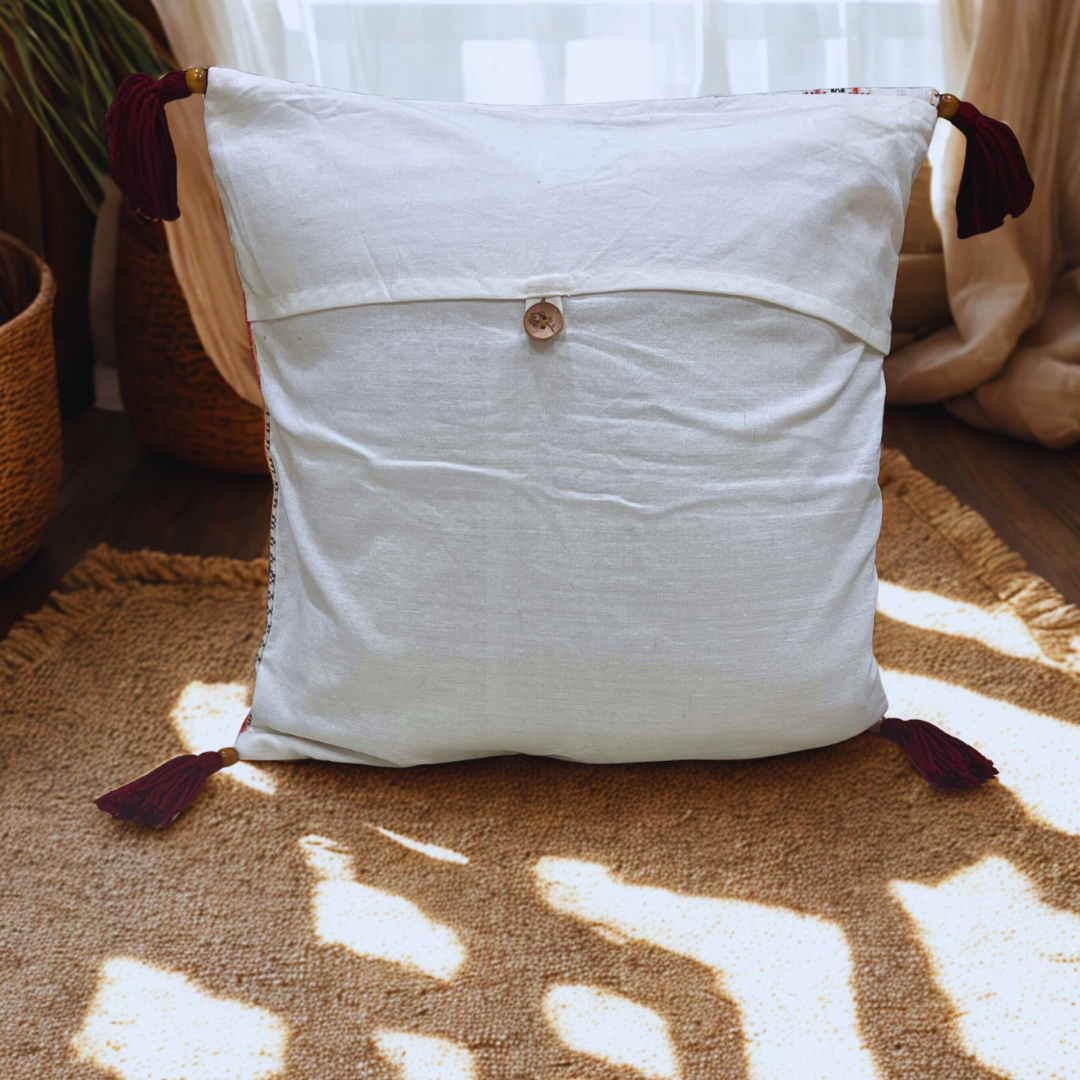 Desert Song – Earth Tones in Harmony Cushion Cover (16x16)”