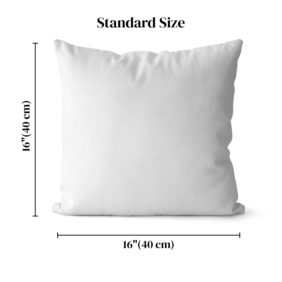 Saffron Glow Cushion Cover (16x16)”