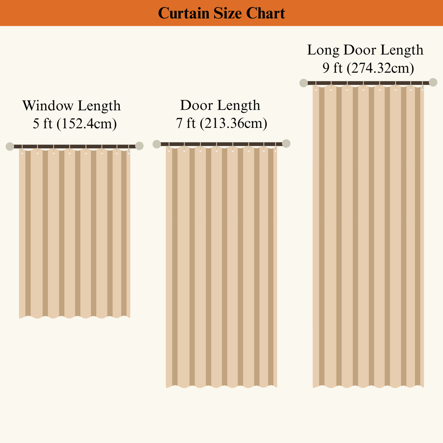 Ivory Drizzle – Tab Loop Ikkat Curtain 100% Handwoven cotton 42" Panel Width