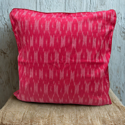 Fuchsia Drift – Threads of Bold Grace Cushion Cover (16x16)”