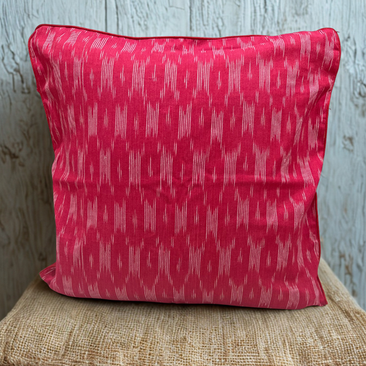 Fuchsia Drift – Threads of Bold Grace Cushion Cover (16x16)”