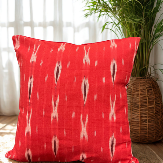Scarlet Flame Cushion Cover (16x16)”