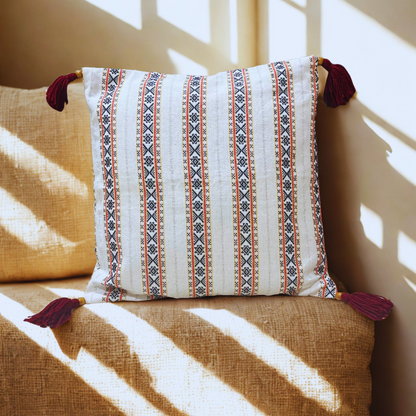 Desert Song – Earth Tones in Harmony Cushion Cover (16x16)”
