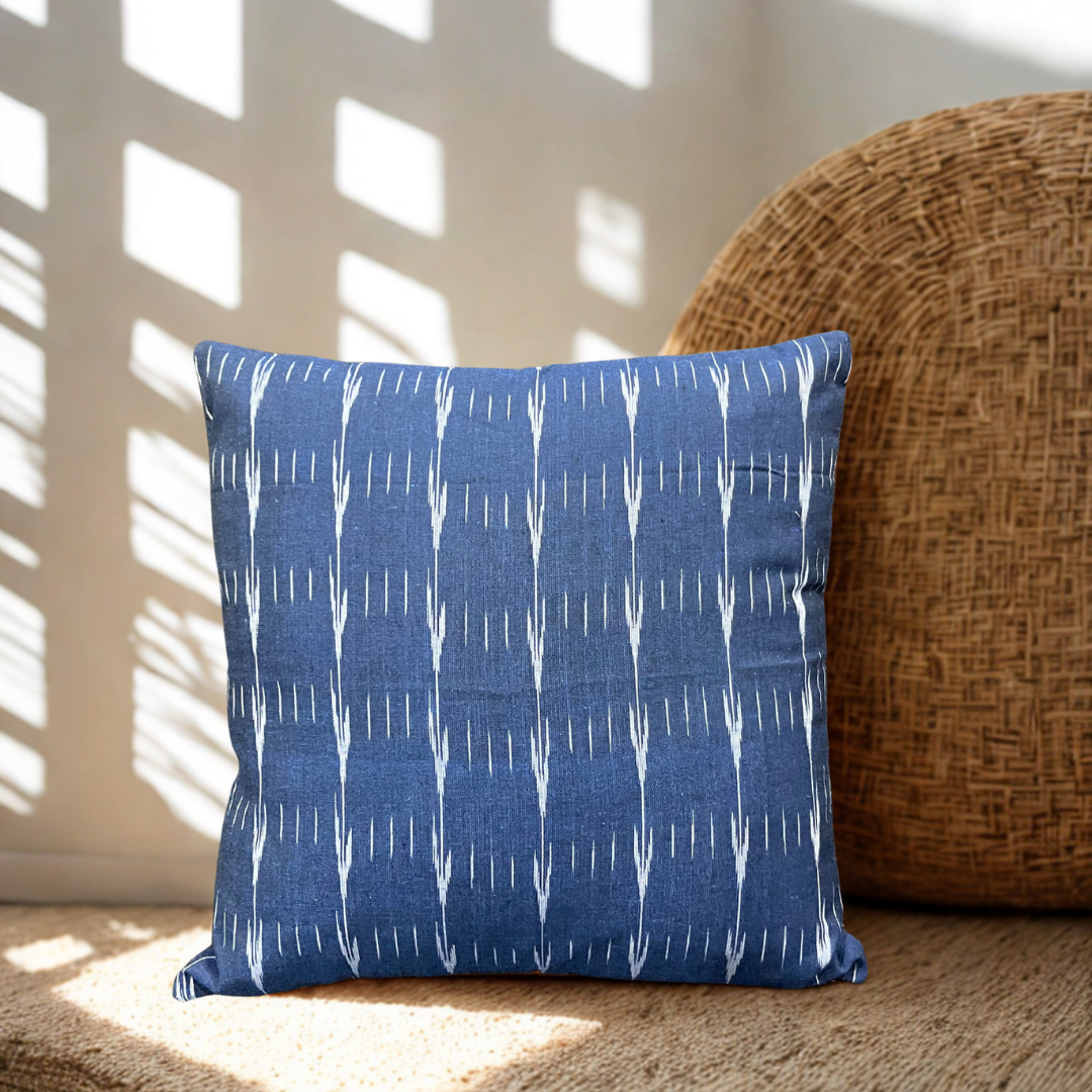 Midnight Stream Cushion Cover (16x16)”