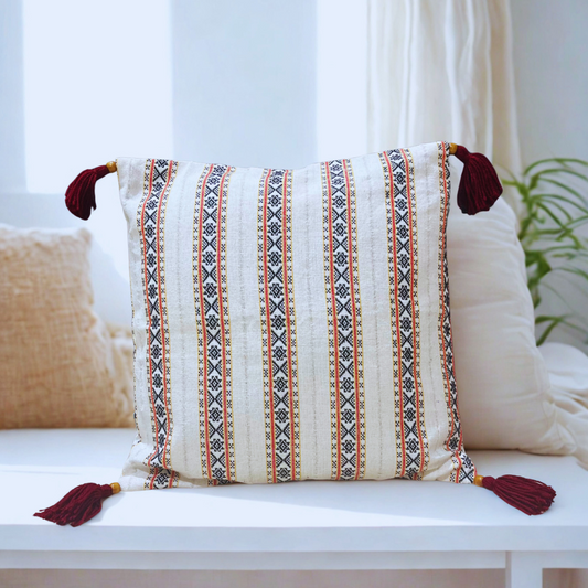 Desert Song – Earth Tones in Harmony Cushion Cover (16x16)”