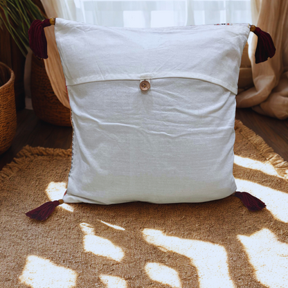 Desert Song – Earth Tones in Harmony Cushion Cover (16x16)”