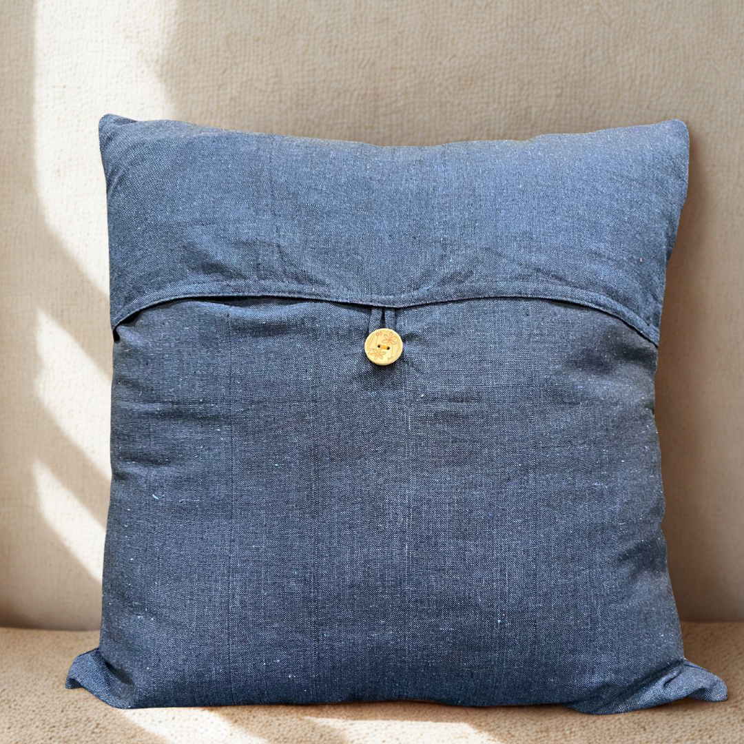 Midnight Stream Cushion Cover (16x16)”