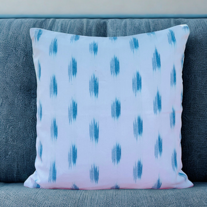 Cloud Drift Cushion Cover in Sky Blue (16x16)”