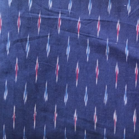 Aim Arrow Multi Navy 100% Cotton Fabric